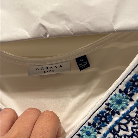 Cabana Life Coverup Tunic with Dolman Sleeves - Picture 2 of 8